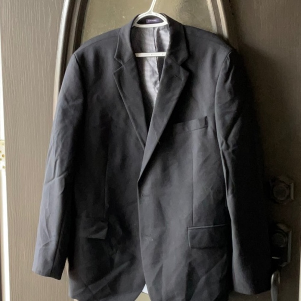Stanford Classic Black Sportscoat executive 44 reg